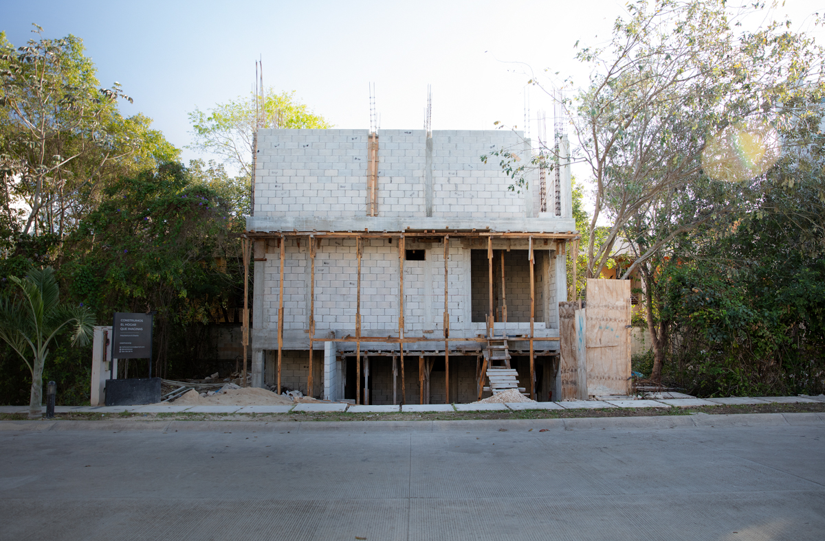 Casa terminada · Residencial Xamanhá, Playa del Carmen